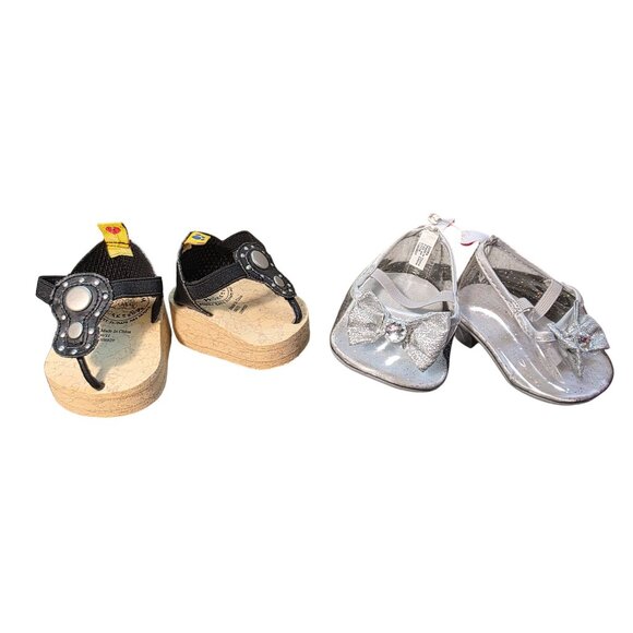 Build-A-Bear BAB Lot of 2 Pairs of Shoes - Picture 2 of 10